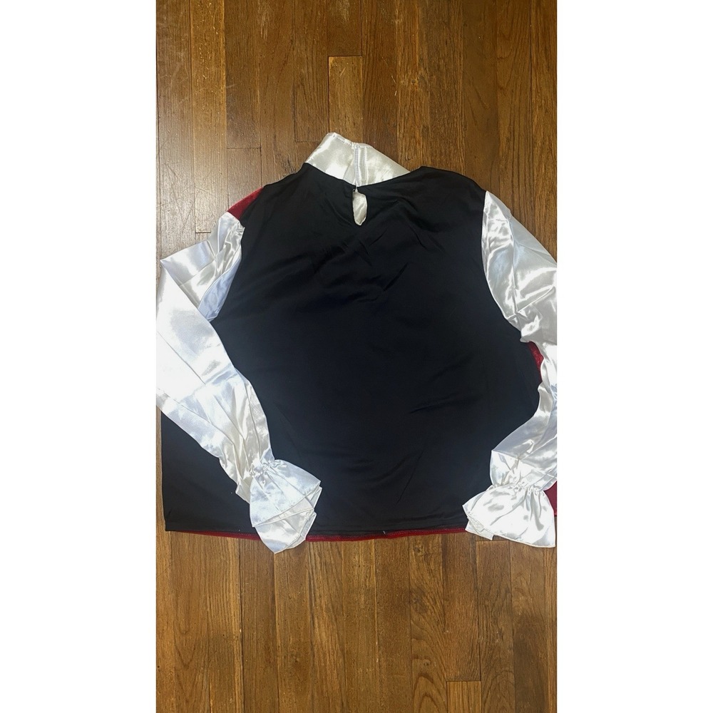 Vampire Costume Adult Plus Size XL Includes Cap and Top - Halloween Theatre Play - Picture 3 of 9
